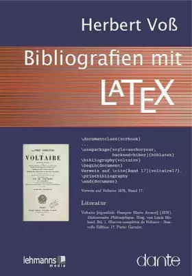 Couverture du produit · Bibliografien mit LaTeX