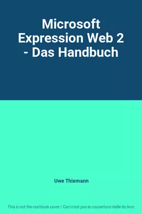 Couverture du produit · Microsoft Expression Web 2 - Das Handbuch