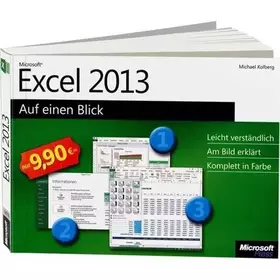 Couverture du produit · Microsoft Excel 2013 auf einen Blick