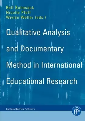 Couverture du produit · Qualitative Analysis and Documentary Method in International Educational Research