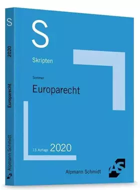 Couverture du produit · Skript Europarecht