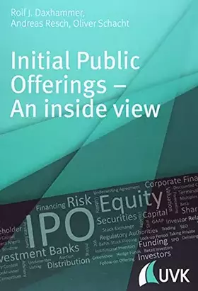 Couverture du produit · Initial Public Offerings - An inside view