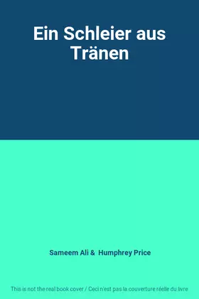 Couverture du produit · Ein Schleier aus Tränen
