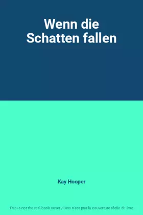 Couverture du produit · Wenn die Schatten fallen