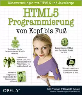 Couverture du produit · HTML5-Programmierung von Kopf bis Fuß: Webanwendungen mit HTML5 und JavaScript
