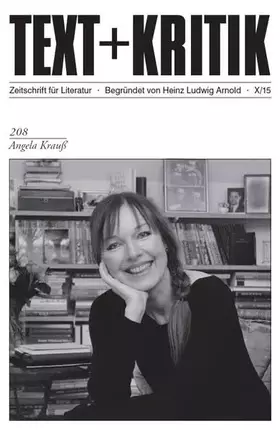 Couverture du produit · Angela Krauß: (10/2015) (TEXT+KRITIK)