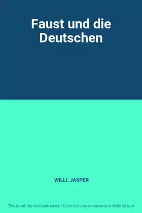 Couverture du produit · Faust und die Deutschen