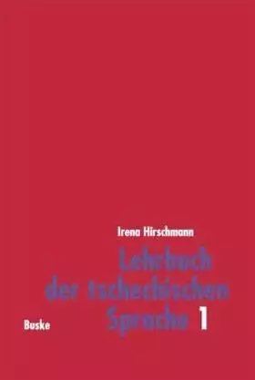 Couverture du produit · Lehrbuch der tschechischen Sprache 1