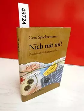 Couverture du produit · Nich mit mi!: Plattdeutsche Alltagsgeschichten