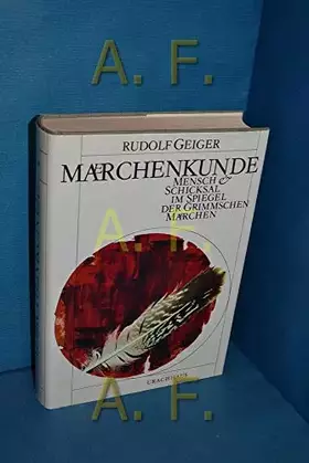 Couverture du produit · Märchenkunde : Mensch & Schicksal im Spiegel der Grimmschen Märchen