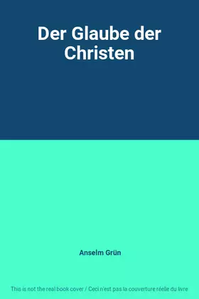 Couverture du produit · Der Glaube der Christen