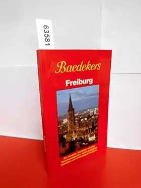 Couverture du produit · Baedeker Stadtführer, Freiburg