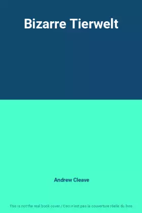 Couverture du produit · Bizarre Tierwelt