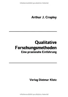Couverture du produit · Qualitative Forschungsmethoden: Eine praxisnahe Einführung