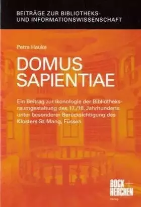 Couverture du produit · Domus sapientiae