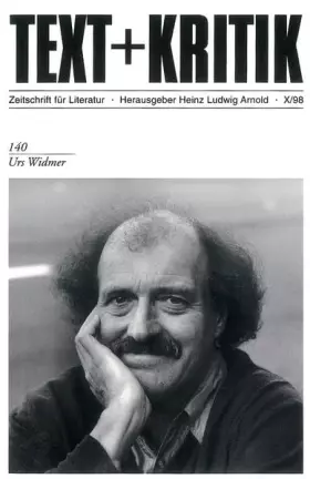 Couverture du produit · Urs Widmer (TEXT+KRITIK 140)