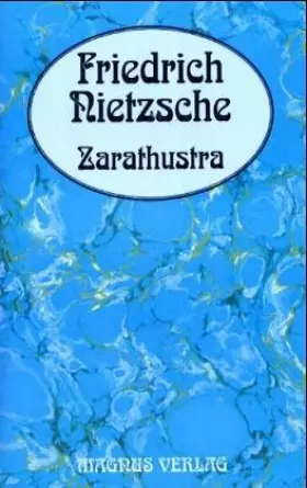 Couverture du produit · Also sprach Zarathustra
