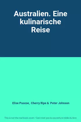 Couverture du produit · Australien. Eine kulinarische Reise