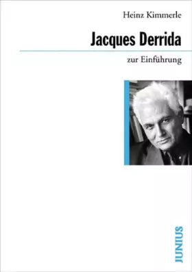 Couverture du produit · Jacques Derrida zur Einführung