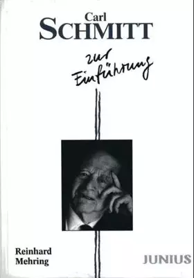Couverture du produit · "Carl Schmitt zur Einführung. Zur Einführung ; 76"