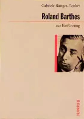 Couverture du produit · Roland Barthes zur Einführung