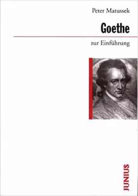 Couverture du produit · Goethe zur Einführung.