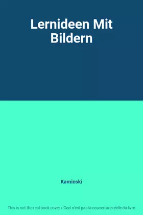 Couverture du produit · Lernideen Mit Bildern