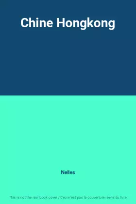 Couverture du produit · Chine Hongkong