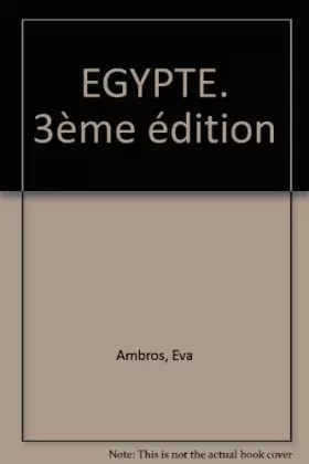 Couverture du produit · EGYPTE. 3ème édition