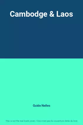 Couverture du produit · Cambodge & Laos