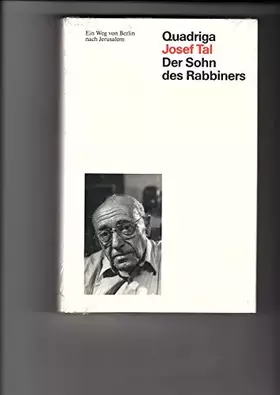 Couverture du produit · Der Sohn des Rabbiners. Ein Weg von Berlin nach Jerusalem