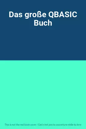 Couverture du produit · Das große QBASIC Buch