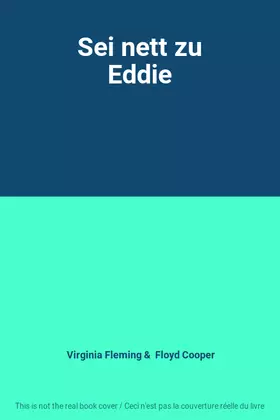 Couverture du produit · Sei nett zu Eddie