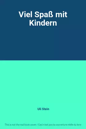 Couverture du produit · Viel Spaß mit Kindern