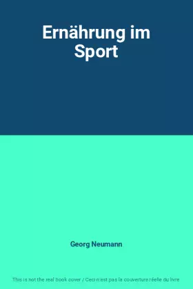 Couverture du produit · Ernährung im Sport