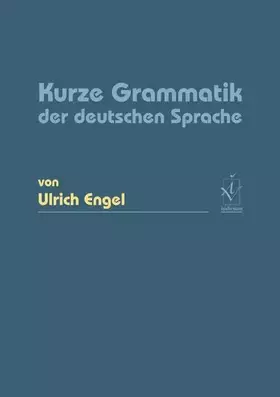 Couverture du produit · Kurze Grammatik der deutschen Sprache