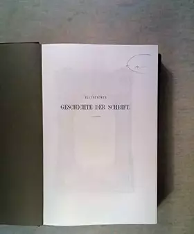 Couverture du produit · Illustrierte Geschichte der Schrift