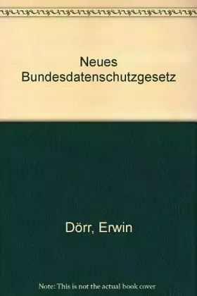 Couverture du produit · Neues Bundesdatenschutzgesetz