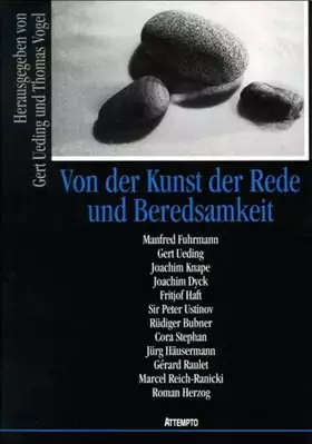 Couverture du produit · Von der Kunst der Rede und Beredsamkeit
