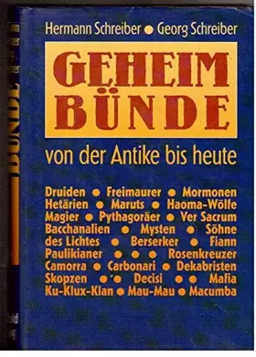 Couverture du produit · Geheimbünde. Von der Antike bis heute