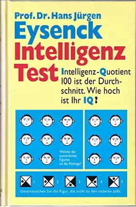 Couverture du produit · Eysenck Intelligenztest