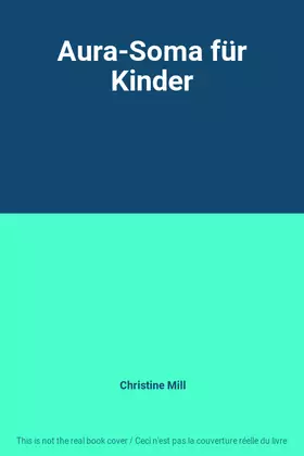 Couverture du produit · Aura-Soma für Kinder