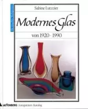 Couverture du produit · Modernes Glas von 1920 bis 1990