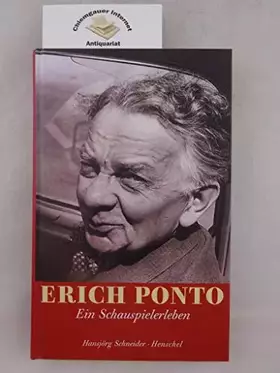 Couverture du produit · Erich Ponto: Ein Schauspielerleben