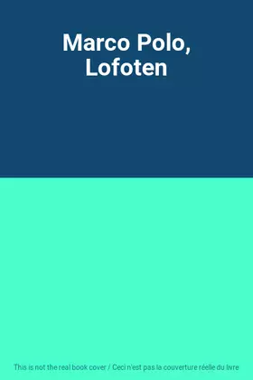 Couverture du produit · Marco Polo, Lofoten