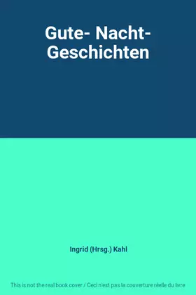 Couverture du produit · Gute- Nacht- Geschichten