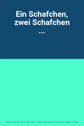 Couverture du produit · Ein Schafchen, zwei Schafchen ...