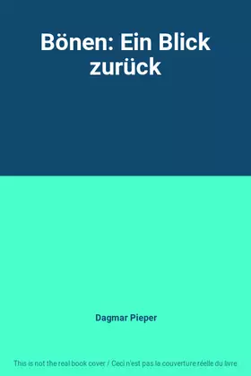 Couverture du produit · Bönen: Ein Blick zurück