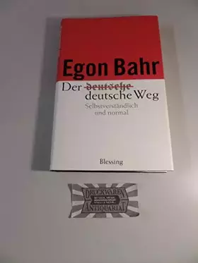 Couverture du produit · Der deutsche Weg: Selbstverständlich und normal