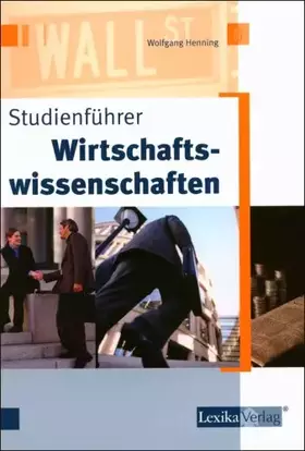 Couverture du produit · Studienführer Wirtschaftswissenschaften
